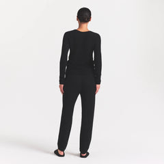 AIRY CASHMERE JOGGER | ONYX
