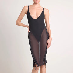 LUDOVIC DE SAINT SERNIN X SKIMS SKIMS BODY DRESS | ONYX