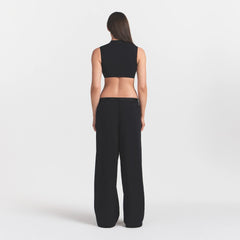 NikeSKIMS STRETCH NYLON OVERSIZED PANT | OBSIDIAN