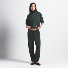 COTTON FLEECE JOGGER | SPRUCE