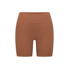 NikeSKIMS MATTE 5" BIKER SHORT | CAROB BROWN