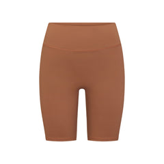 NikeSKIMS MATTE 7" BIKER SHORT | CAROB BROWN
