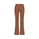 NikeSKIMS MATTE SLIM FLARE LEGGING | CAROB BROWN
