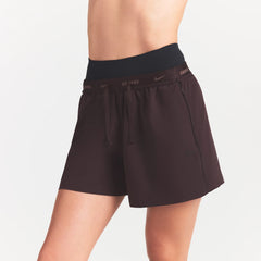 NikeSKIMS STRETCH NYLON 5" TRACK SHORT | DARK ROAST