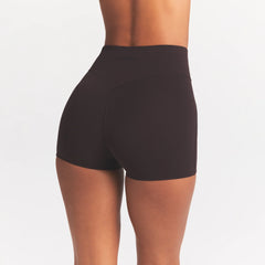 NikeSKIMS STUDIO STRETCH 3" SHORT | DARK ROAST