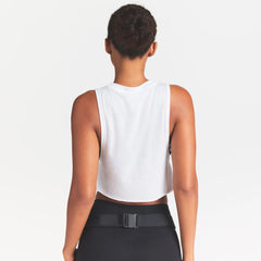 NikeSKIMS PERFORMANCE COTTON BLEND CROP TANK | SNOW