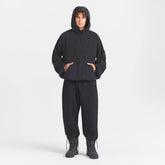 WOVEN MENS ANORAK JACKET | ONYX