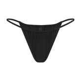 SIGNATURE SWIM STRING BIKINI BOTTOM NEW | ONYX