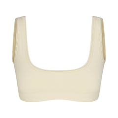 NikeSKIMS RIBBED SEAMLESS MICRO SCOOP BRA | LEMON DROP