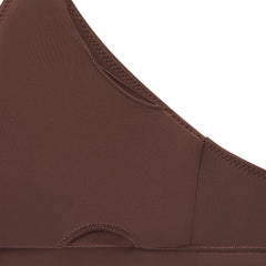 FITS EVERYBODY SUPER PADDED TRIANGLE BRALETTE | COCOA