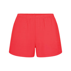 COTTON FLEECE SHORT | WASHED RED