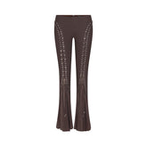 LUDOVIC DE SAINT SERNIN X SKIMS WAXED COTTON PANT | COCOA