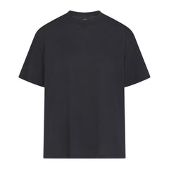 NikeSKIMS PERFORMANCE COTTON BLEND OVERSIZED SHORT SLEEVE TOP | OBSIDIAN