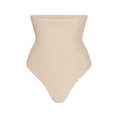 SKIMS BODY CORE SCULPT HIGH-WAISTED THONG | SAND