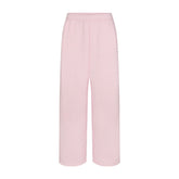 COTTON FLEECE STRAIGHT LEG PANT | CHERRY BLOSSOM