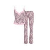 SKIMS SLEEP CAMI AND PANT SET | BLOOM MINI MULTI ANIMAL