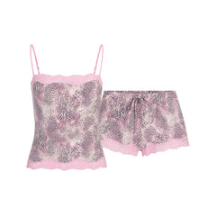 SKIMS SLEEP CAMI AND SHORT SET | BLOOM MINI MULTI ANIMAL