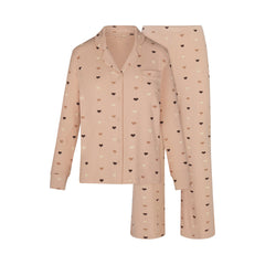 SOFT LOUNGE SLEEP SET | MICA MINI HEART HALFDROP