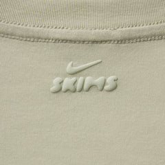 NikeSKIMS PERFORMANCE COTTON BLEND OVERSIZED SHORT SLEEVE TOP | TALC