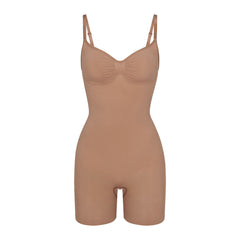 SEAMLESS SCULPT MID THIGH BODYSUIT | SIENNA