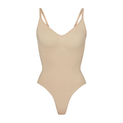 SEAMLESS SCULPT THONG BODYSUIT | MICA