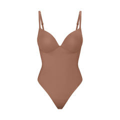 SKIMS ULTIMATE BODY PUSH-UP THONG BODYSUIT | SIENNA