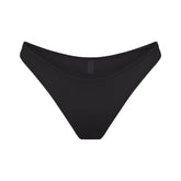 SIGNATURE SWIM CHEEKY TANGA NEW | ONYX