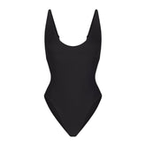 SIGNATURE SWIM SCOOP NECK ONE PIECE NEW | ONYX