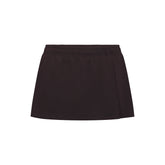 NikeSKIMS STRETCH NYLON SKORT | DARK ROAST