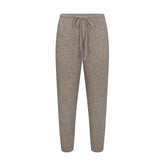 TWEED KNIT TEXTURED PANT | LATTE