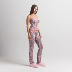 SKIMS SLEEP CAMI AND PANT SET | BLOOM MINI MULTI ANIMAL