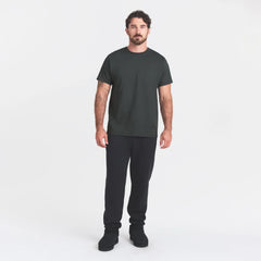 HEAVYWEIGHT COTTON MENS CLASSIC CREWNECK | DEEP SEA