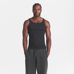 SKIMS COTTON MENS RIB TANK 3-PACK | CURRANT STERLING MULTI