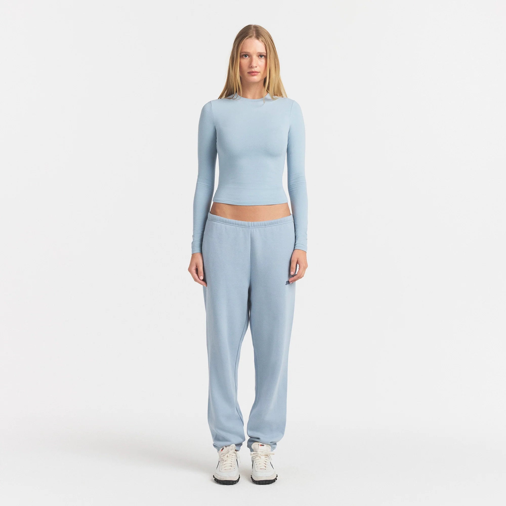 COTTON JERSEY LONG SLEEVE T-SHIRT | FOG