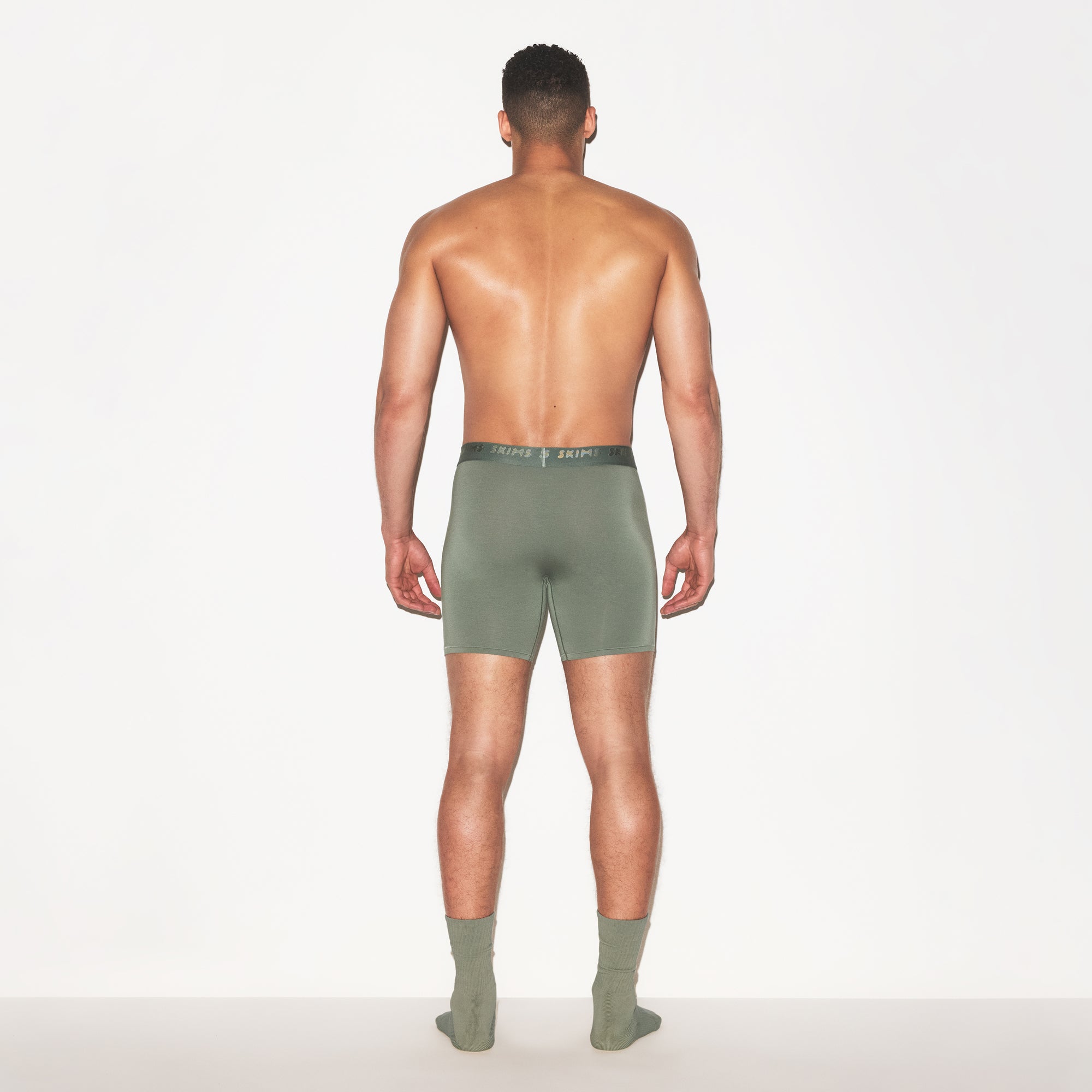 SKIMS STRETCH MENS 5" BOXER BRIEF | LAUREL