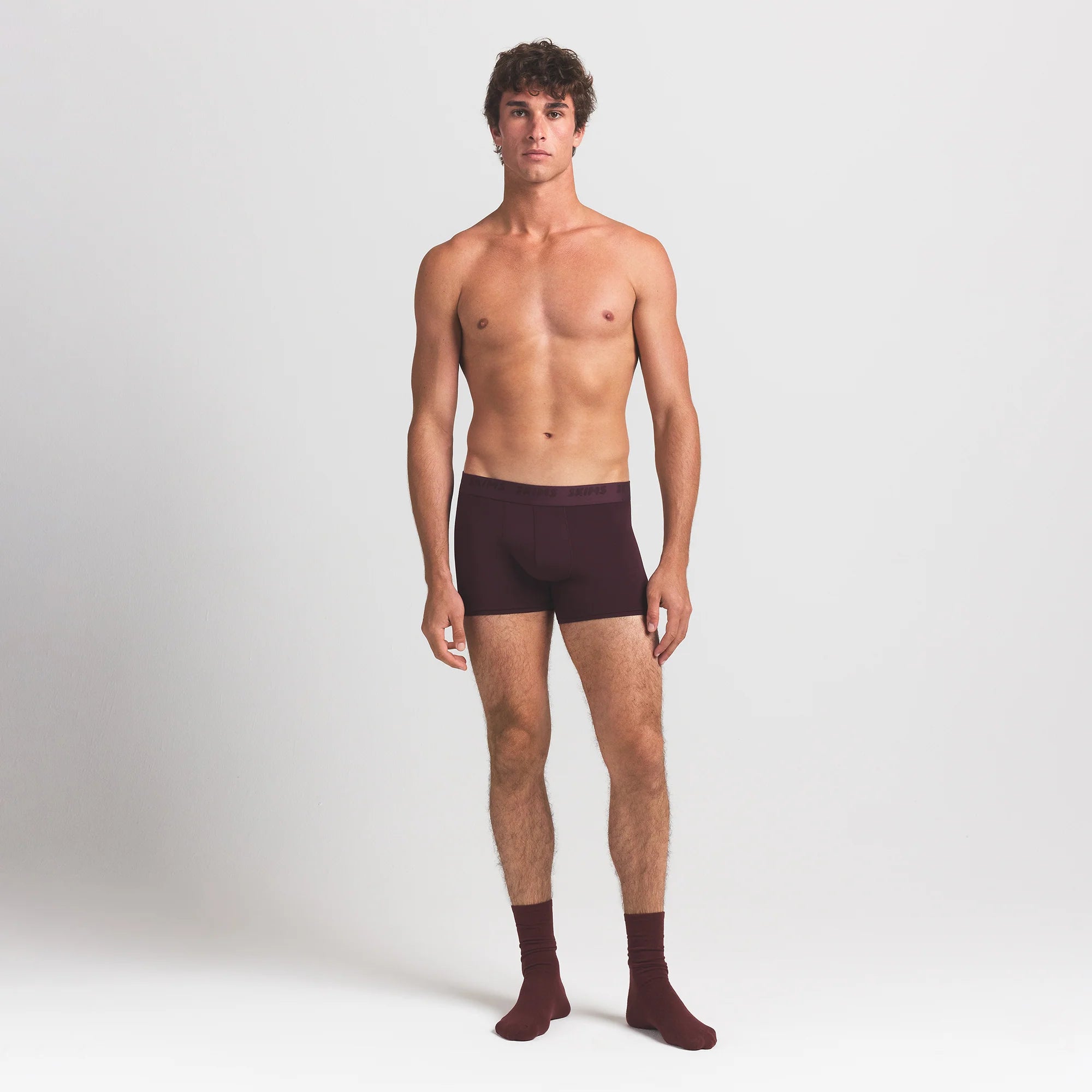SKIMS STRETCH MENS 3 INCH BOXER BRIEF 3-PACK | RAVEN MULTI