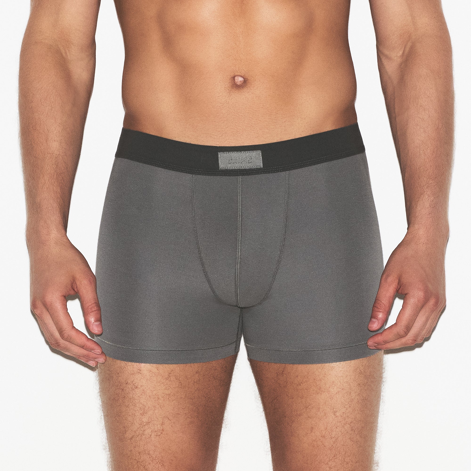 SKIMS COTTON MENS 3" BOXER BRIEF 3-PACK | RUSSET MULTI