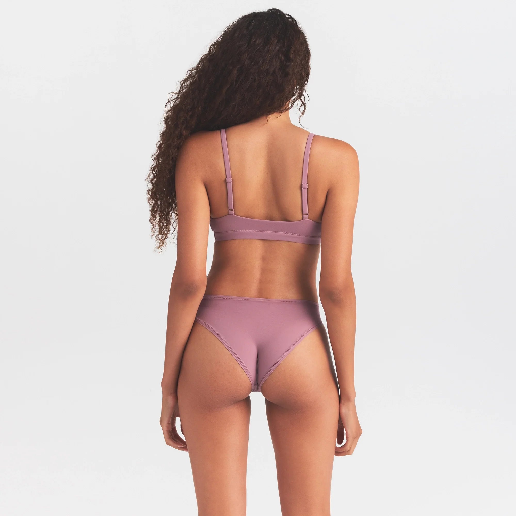 FITS EVERYBODY TRIANGLE BRALETTE | MUTED MAUVE