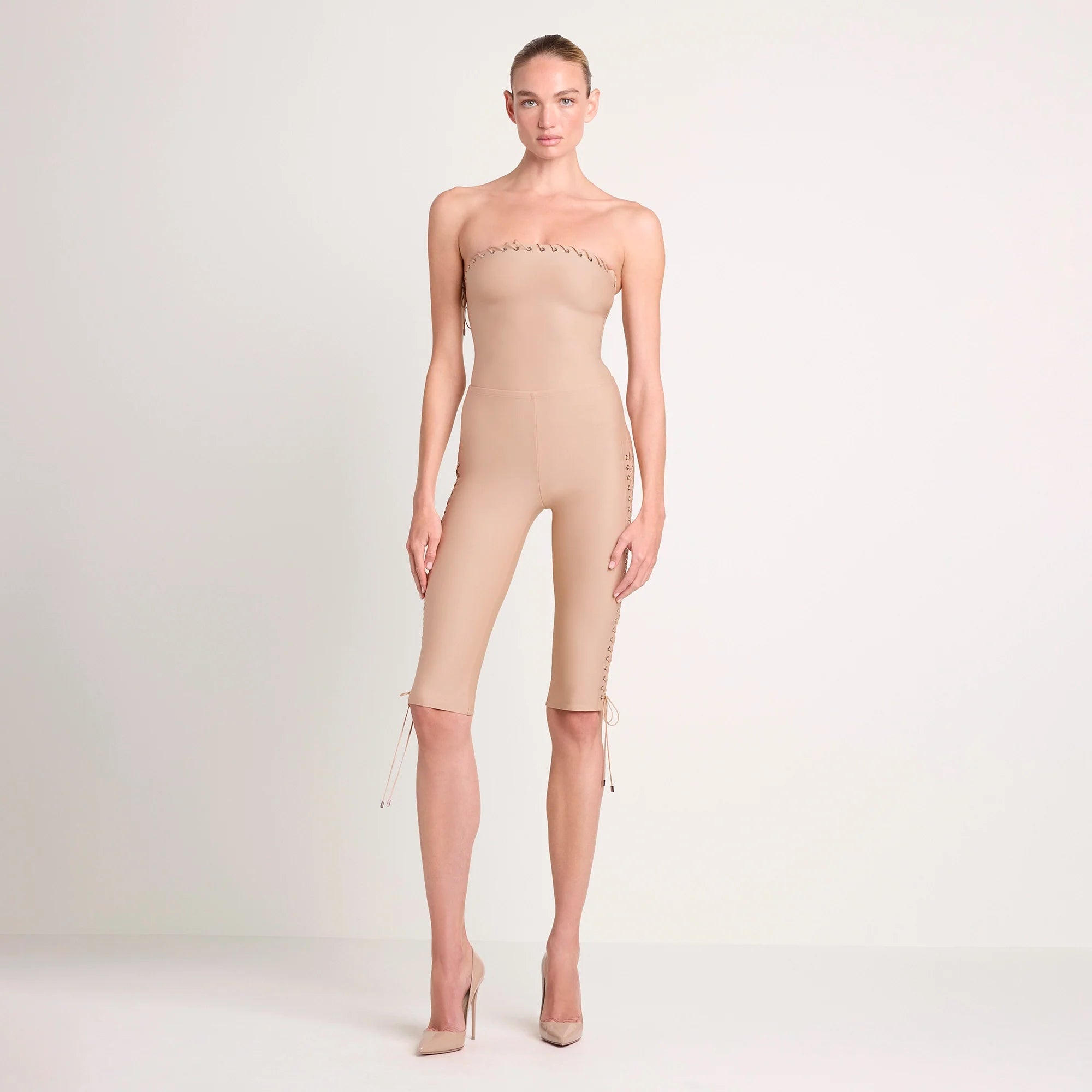 LUDOVIC DE SAINT SERNIN X SKIMS SKIMS BODY CAPRI | CLAY