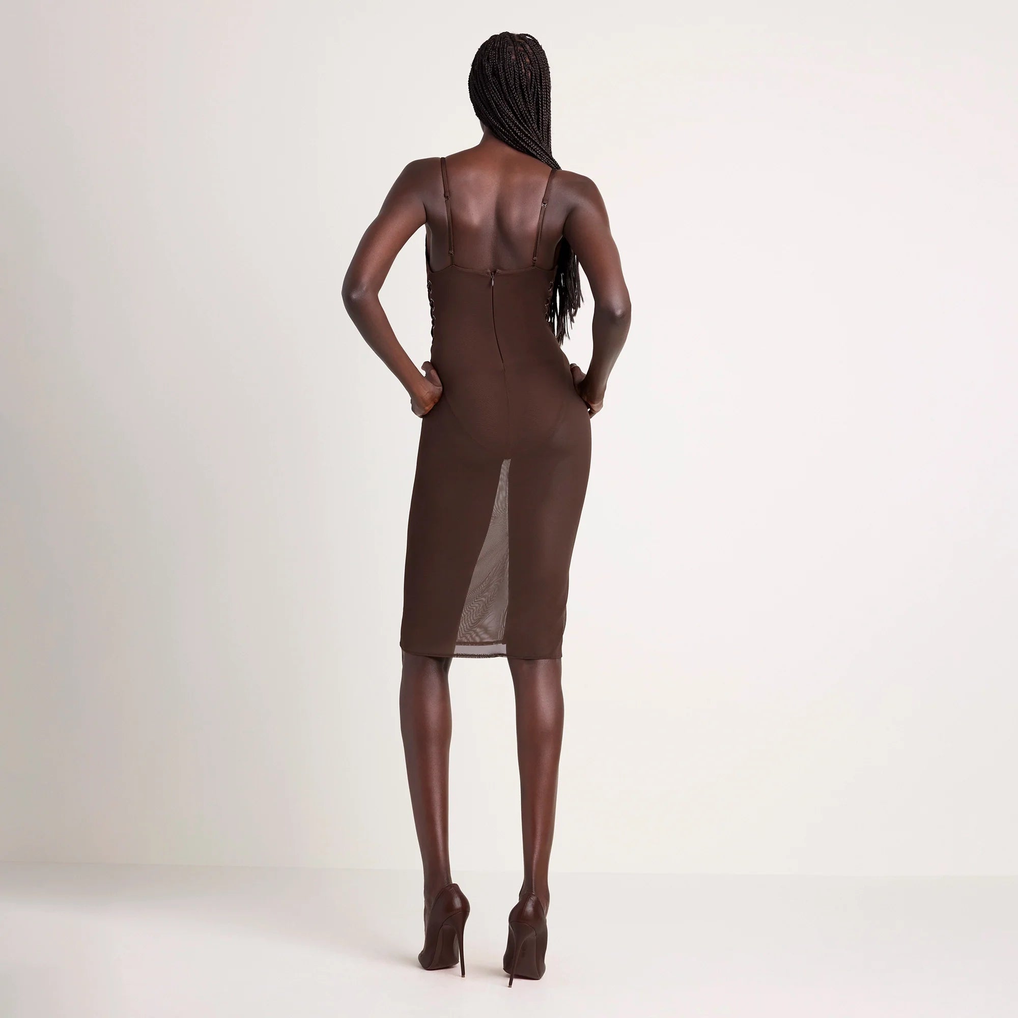 LUDOVIC DE SAINT SERNIN X SKIMS SKIMS BODY DRESS | COCOA