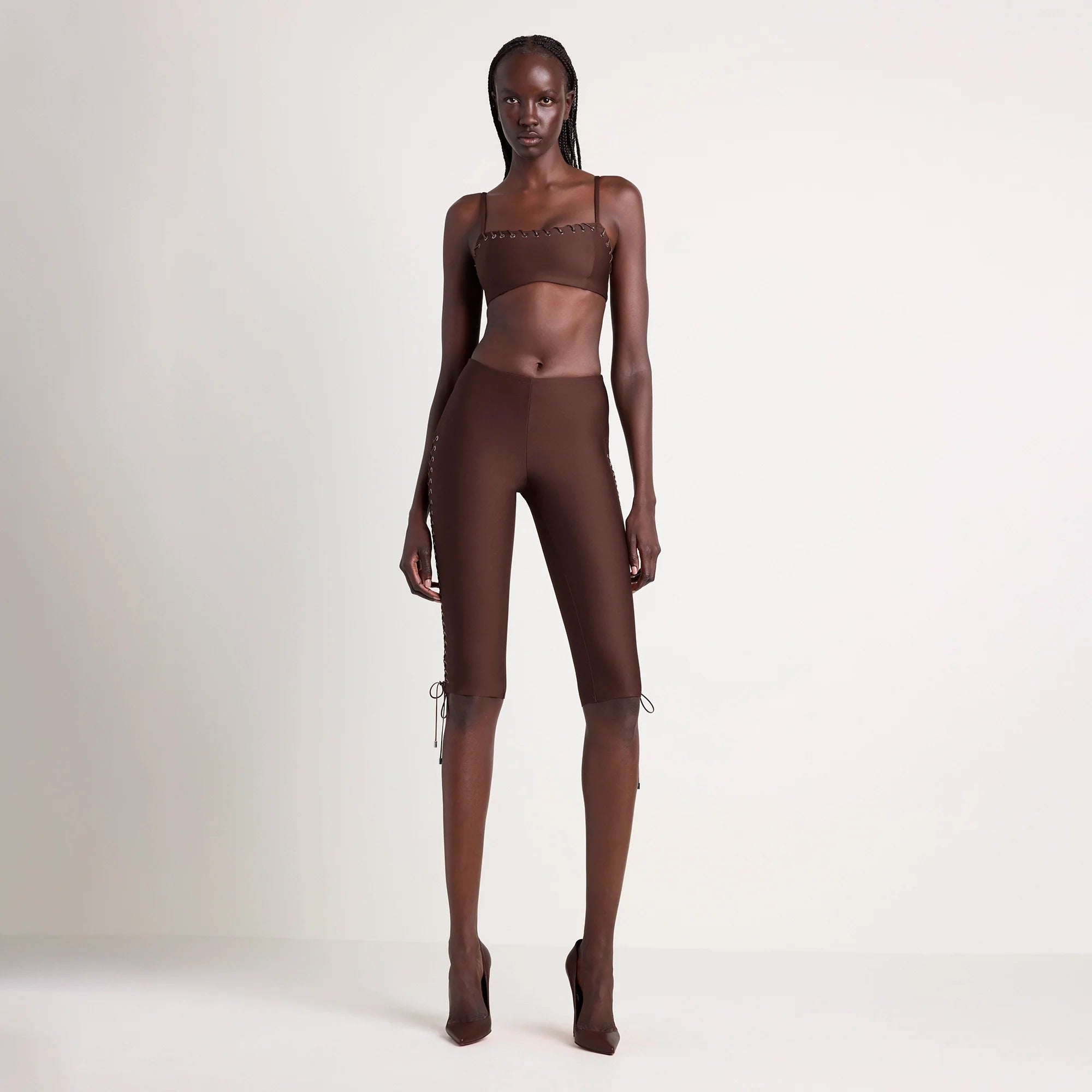 LUDOVIC DE SAINT SERNIN X SKIMS SKIMS BODY BRALETTE | COCOA
