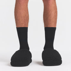 MENS SHERPA SLIPPER | ONYX