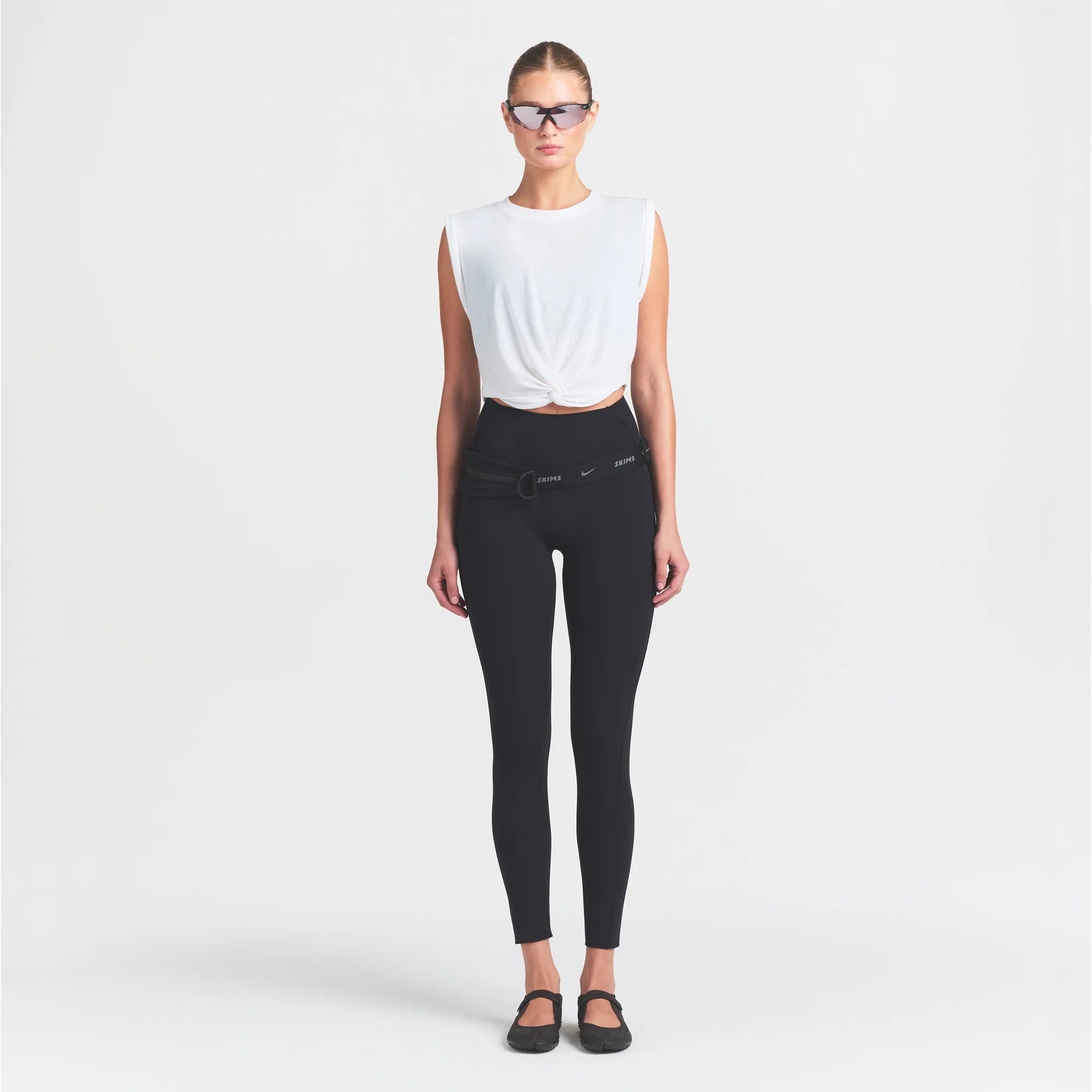 NikeSKIMS STUDIO STRETCH 26" LEGGING | OBSIDIAN