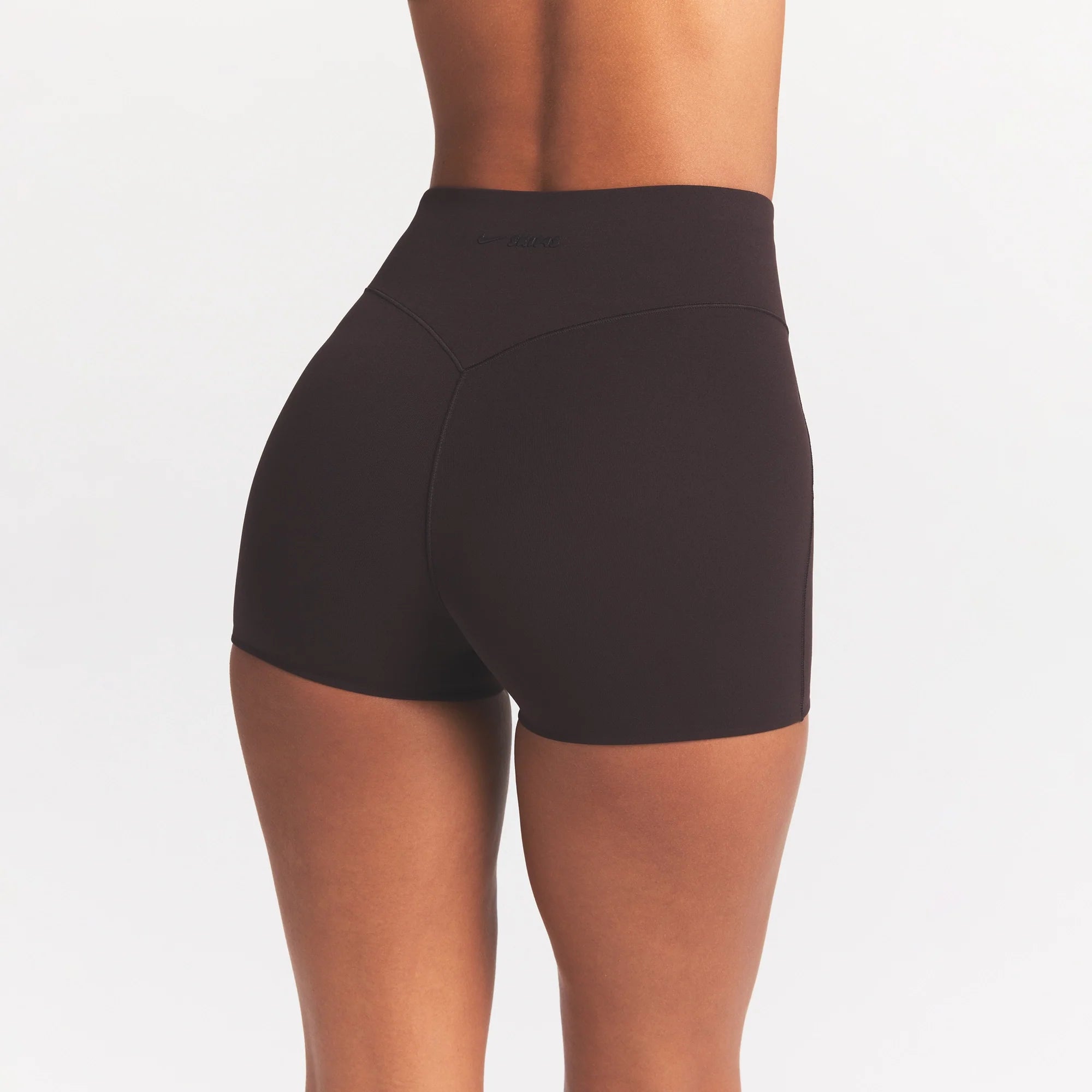 NikeSKIMS STUDIO STRETCH 3" SHORT | DARK ROAST