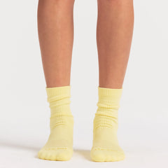 NikeSKIMS ACCESSORIES DRI-FIT™ CREW SOCK 3-PACK | BICYCLE YELLOW MULTI