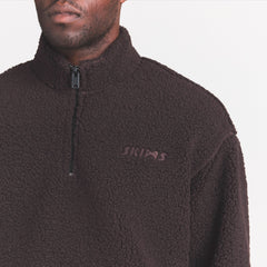 SHERPA MENS QUARTER ZIP | DARK ROAST