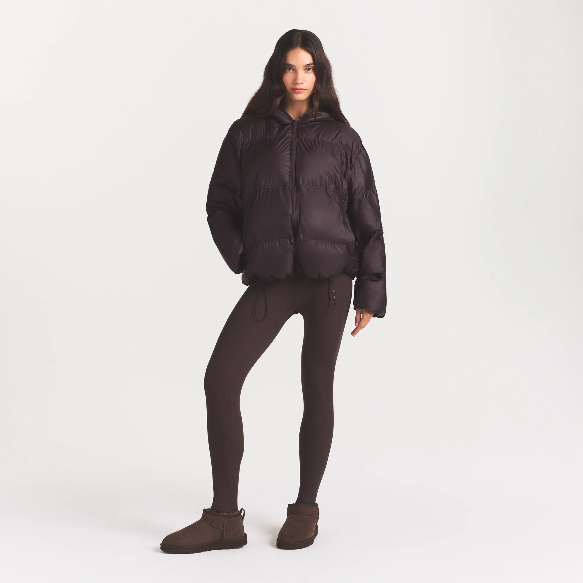 SKIMS PUFFERS HOODED JACKET | PHOENIX