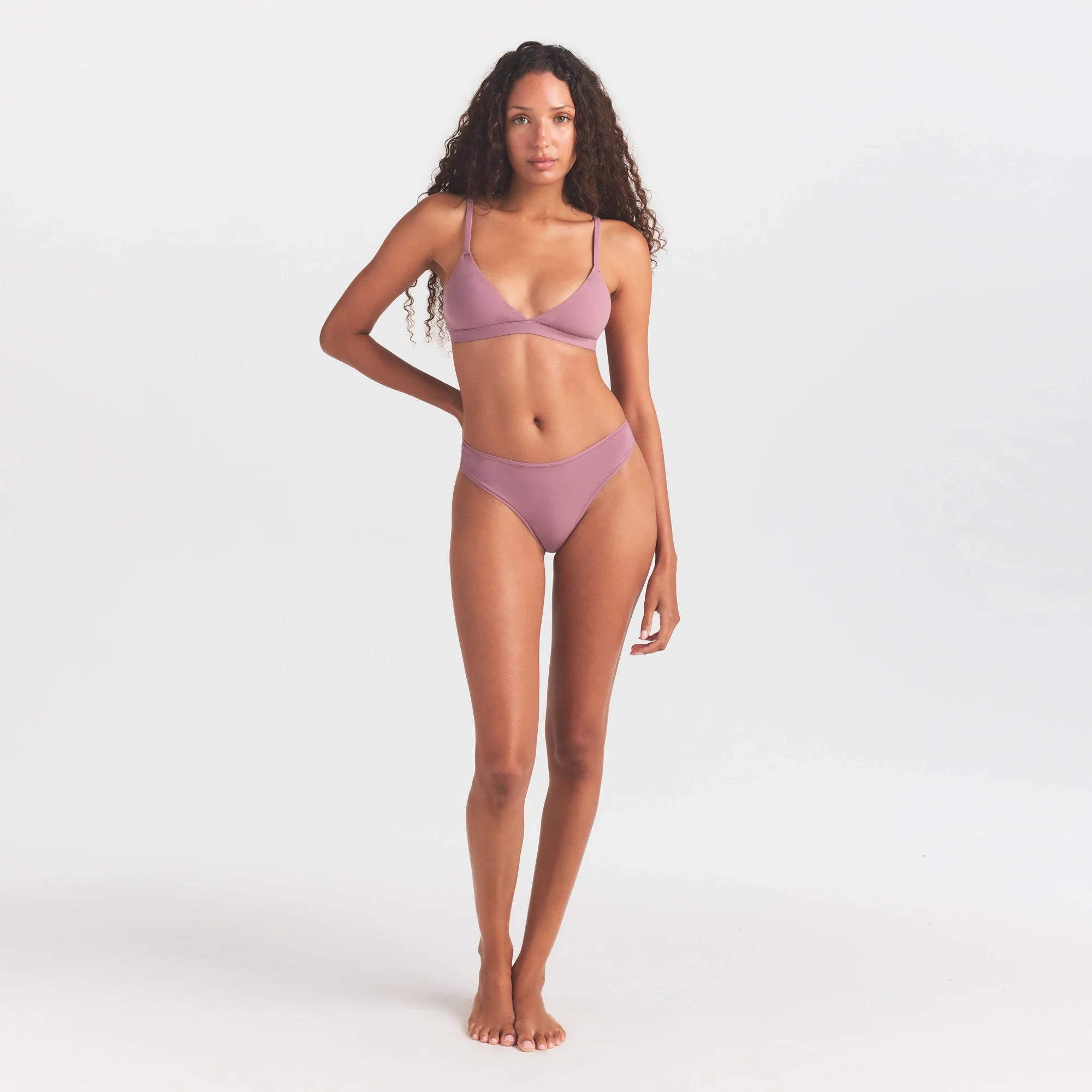 FITS EVERYBODY THONG | MUTED MAUVE