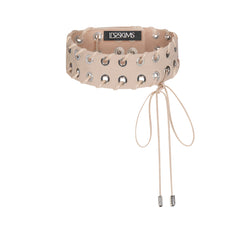 LUDOVIC DE SAINT SERNIN X SKIMS WAXED COTTON CHOKER | CLAY