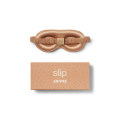 SLIP X SKIMS PURE SILK CONTOUR SLEEP MASK | CLAY